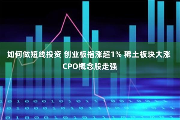 如何做短线投资 创业板指涨超1% 稀土板块大涨 CPO概念股走强